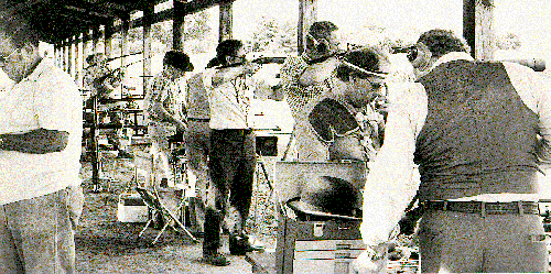 A special competition was held in September 1986 using the format of the NMLRA Schuetzen Offhand Aggregate. American Single Shot Rifle Association members using antique breech-loaders competed against NMLRA shooters using muzzleloaders.