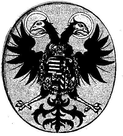 Figure 1: Double-headed eagle in the Hapsburg coat of arms.